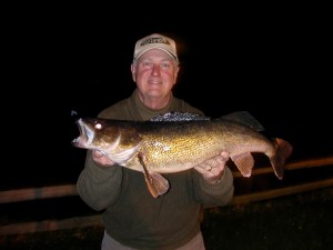 Gary with a nice Lake Erie walleye.