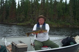 Birch Lake Ontario walleye.