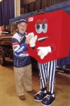 Gary and US Bank mascot