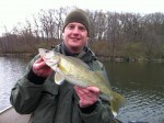 Mike Holding a Spring MacBride Walleye