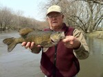smallmouth bass caught on the des moines river