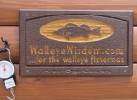Arbor Sign designs a custom sign for Walleye Wisdom.
