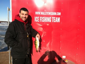 Jesse with a 13 inch perch!