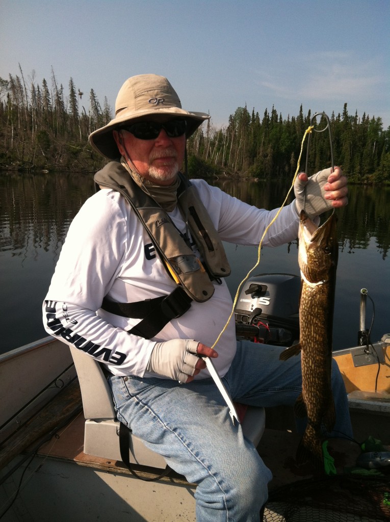 Tracy caught lots of pike, too!