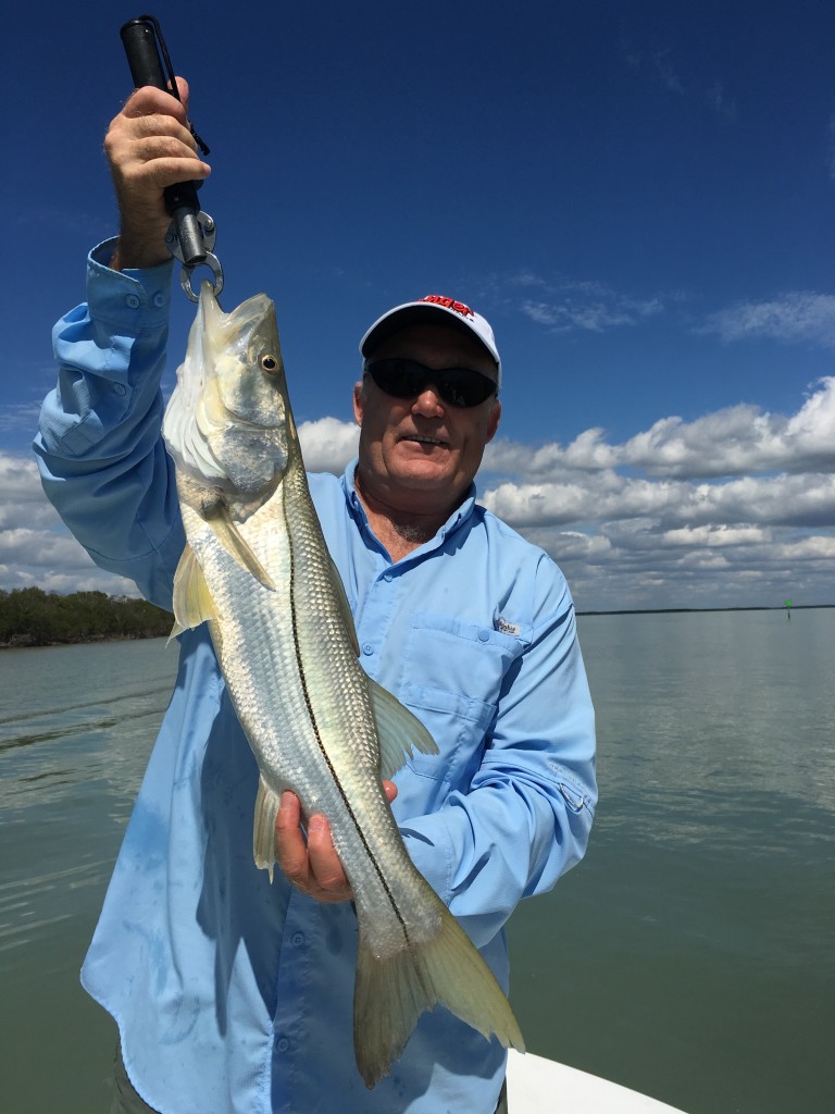 Guide John with a big snook! 