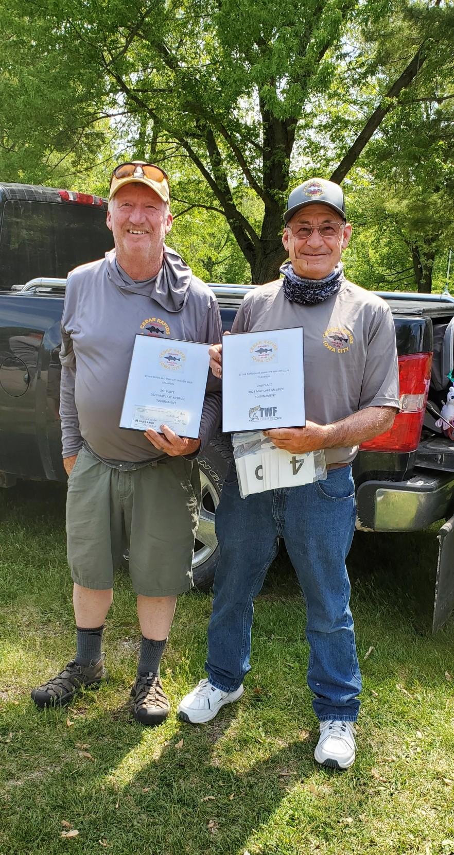 Second place team at the 2023 2nd McBride Tournament