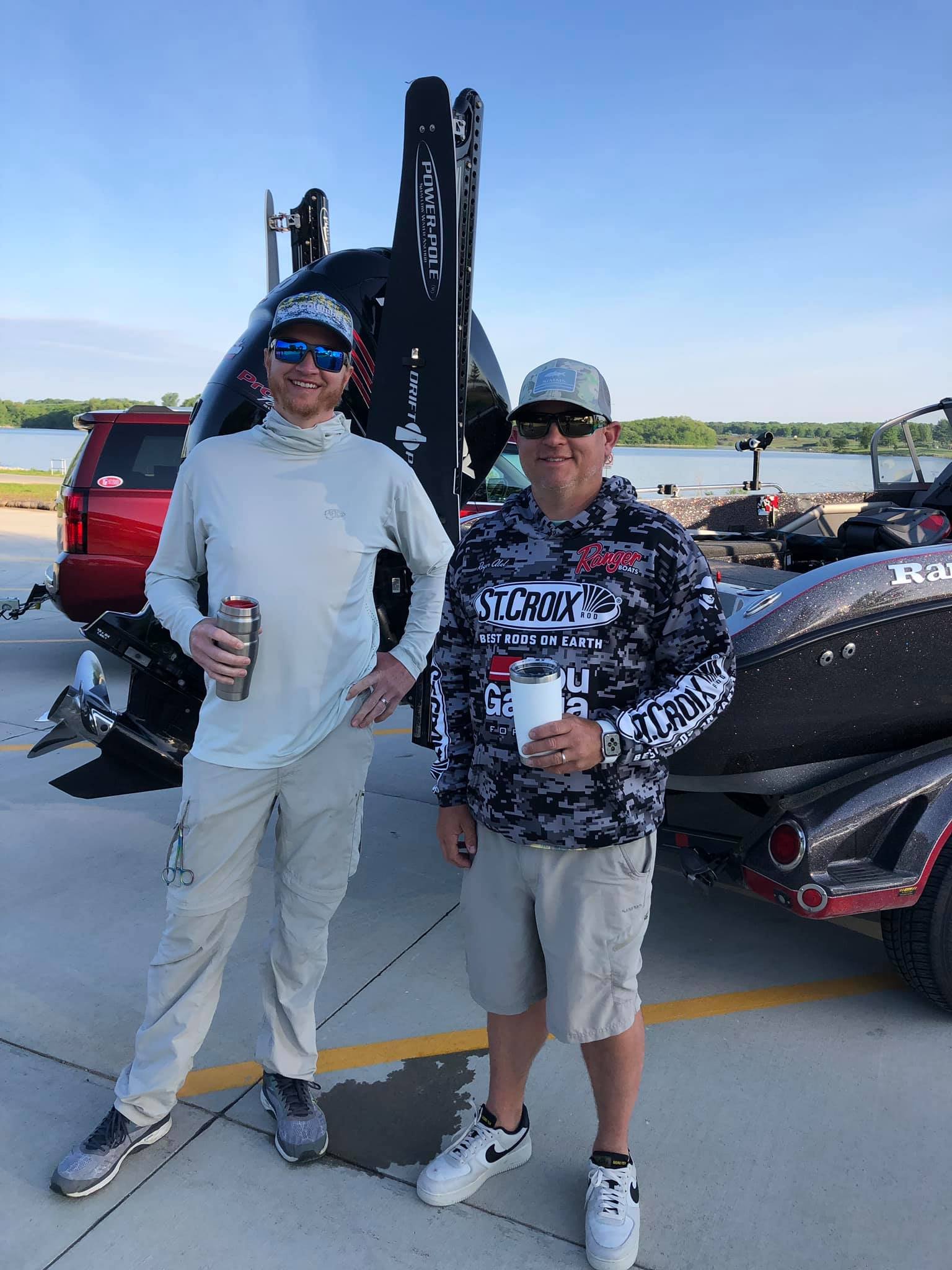 Brad B and Roger A at Pleasant Creek 2020