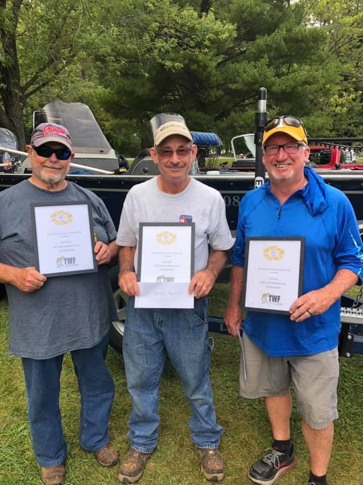 Winning team at the 2021 Lake McBride Tourney – Part 2