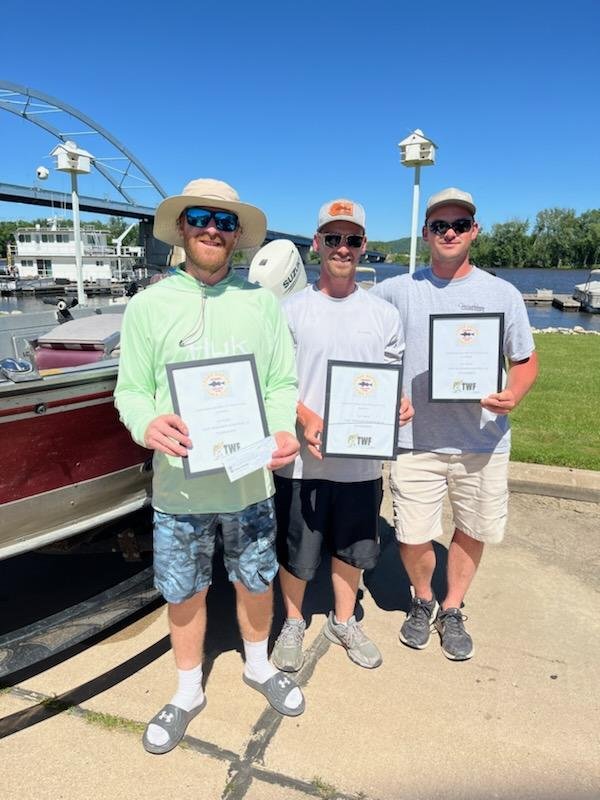 First-place winners from the 2024 Pool 10 Tournament