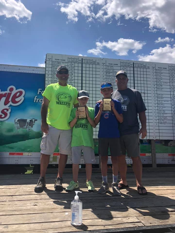 Highlight youth angler moment from the 2022 Mississippi Walleye Club Kids Day