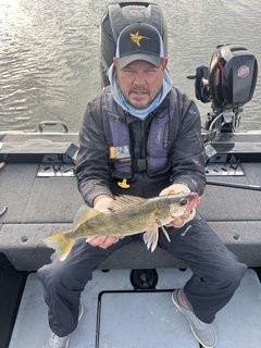 Chris Staebell with a Pool 12 tournament fish