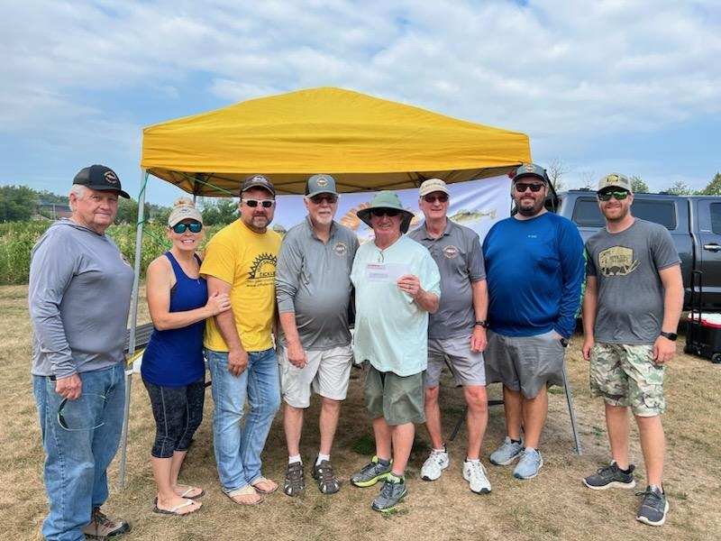 Participants fishing at the 2023 Fish-O-Rama (gallery view)