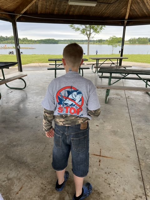 Anglers and families fishing together at the Fisheree (gallery view)