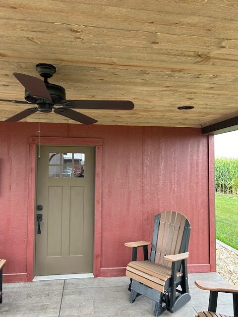 Side angle view of the Camp Courageous Fish House (gallery view)