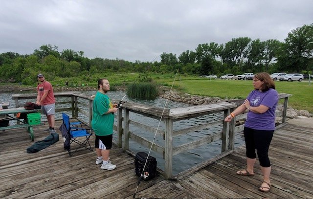 Another shoreline view from the Camp Courageous / NRG Media Fisheree (gallery view)