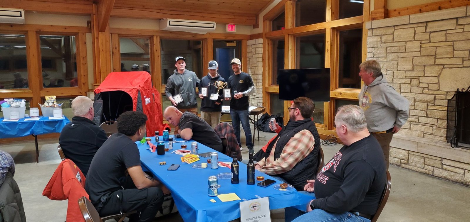 Another Team of the Year or award moment from the banquet (gallery view)