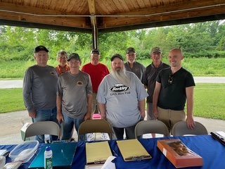 The CRANDIC crew at the 2023 Camp Courageous / NRG Media Fisheree