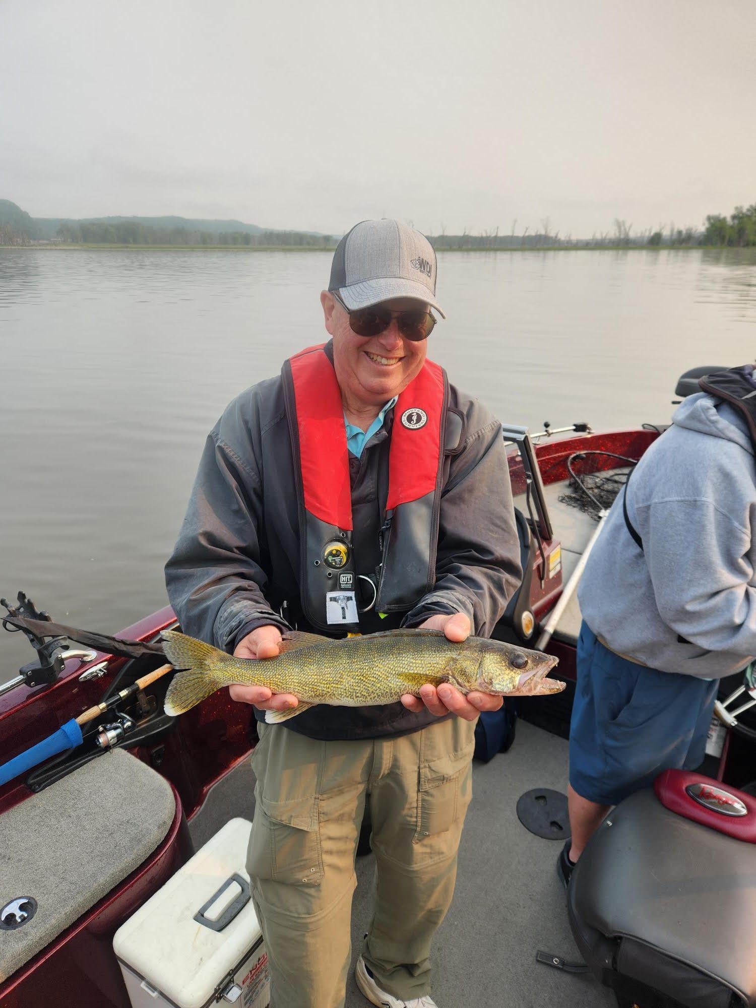 Anglers working Pool 10 river structure during the 2025 event (gallery view)